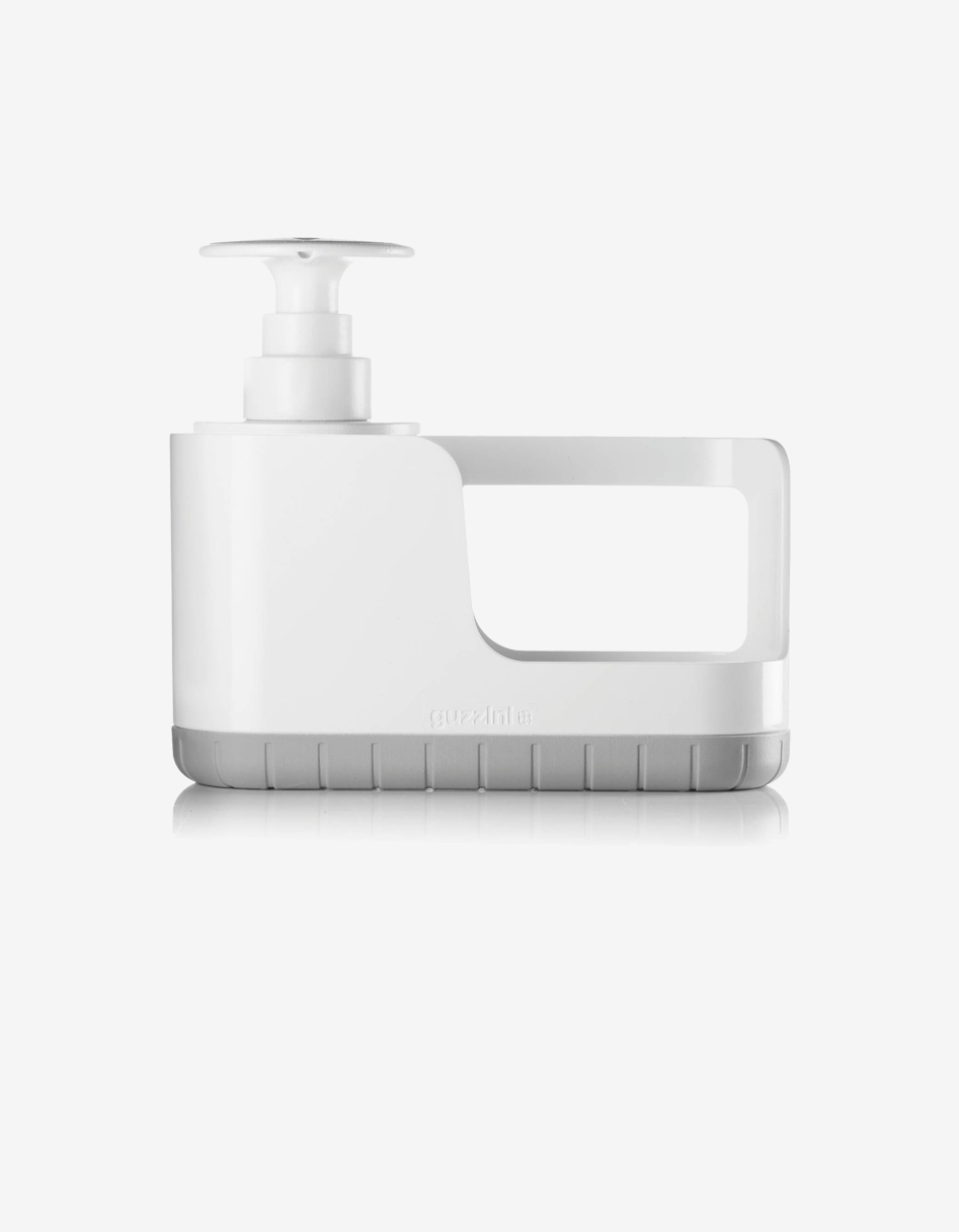 Подставка для моющих средств GUZZINI TIDY&CLEAN с дозатором для мыла серая